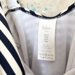 Boden Talamanca Striped One Piece Bathing Suit, Navy/ White Size 6 Photo 2