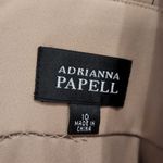 Adrianna Papell  Sleeveless Lace Paneled A-line Dress Back Zip Black Size 10 Photo 6