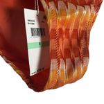 Trina Turk  Sunray Crochet Orange Two Piece Halter Tie Bikini Swimsuit Set Photo 7