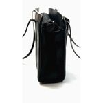 Brighton  Black Pebbled Genuine Leather Studded Heart Purse Shoulder Bag Tote Photo 6