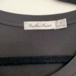 Another Love black Jersey shore mini dress size small bow in the side cinched Photo 2