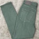 Everlane  The Original Cheeky Cropped‎ Green Straight Leg Denim Jeans Size 27 Photo 2