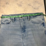 Good American  Good Waist Palazzo Wide Leg Jeans Size 10 Tall Light Wash Photo 6
