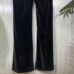 Betabrand  Black Velvet Boot Cut Dress Yoga Pants size M Medium W0565-BAV Photo 5