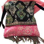 Mudd  Bohemian Crossbody Bag Adjustable‎ Strap Colorful Fringes Photo 3