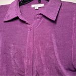Mable Vibrant Purple Textured Ruched Dress Women’s Large Party Event Girly Photo 1