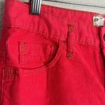 Free People Berry Corduroy Pants Straight Stretch Boho Indie Bright Size 28 Photo 4