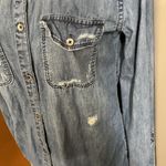 joe's jeans Joe’s jeans distressed denim shirt Photo 3