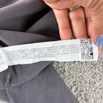 ZARA ‎ Womens Gray Lyocell Long Sleeve Tunic Top Side Slit Relaxed Fit Medium Photo 3