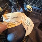 Ashwood London Bag Black Croc Embossed Leather Backpack Purse Photo 8