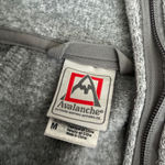 Avalanche  Outdoor Fleece Jacket Full Zip Mock Neck Women's Medium Gray Photo 3