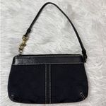 Coach y2k  Soho Black Signature Canvas Wristlet Photo 1