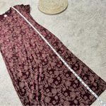 No Boundaries  Vtg Y2K Crushed Velvet Maxi Dress Red Whimsy Goth Fairy Juniors 15 Photo 16