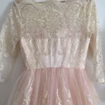 Chi Chi London  Gilded Grace Lace Dress NWT Photo 5