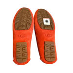 UGG  Australia Milana Water-Resistant Suede Shoes Loafers Leather Orange Size 5 Photo 8