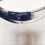 One Clothing Short Sleeve Crew Neck Tie Dye T-Shirt Dress Size XXS Photo 3