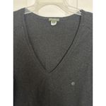 Eddie Bauer NWOT Cashmere Blend Dark Gray Sweater Size Large Classic Old Money Photo 5