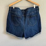 Universal Threads Universal Thread High Rise Midi Shorts EUC Size 18W Distressed Photo 1