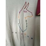 Cotopaxi Womens Size Medium Organic Cotton Blend Crew Neck Llama T Shirt Tee NWT Photo 1