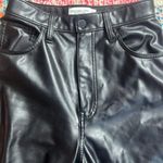 Abercrombie & Fitch Curve Love Leather Pants Photo 0