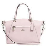 Coach Designer  Pebbled Leather Prairie Crossbody Satchel in Blossom Photo 0