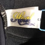 Heat Swimdress Swimsuit Twisted Front Ruched Flirty Skirt Black S NWT Photo 4