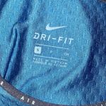Nike  Women’s Sz Small Dri Fit Teal Blue Running Gym Tank Top DB 4329-432 Photo 3