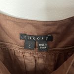 Theory Zander Lanella Lawn Brown Laser Cut Embroidered Tank & Skirt Set Photo 8