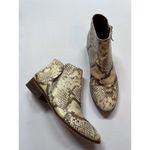 ALDO  Ankle Boots Womens Size 8 Snakeskin Leather #I1 Photo 2