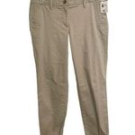 Gap Girlfriend Chino, Womans Pants, Size 2P, khaki color, flat front, A04, $38 Photo 0