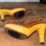 Michael Kors South Side Sling Luggage Sandal Peep-Toe Slingback Heels Photo 10