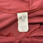 We The Free Women's Burgundy Long Sleeve Shirt Size S Photo 6