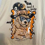 Simply Southern NWT  Short Sleeve T-Shirt Size XXL Halloween Doodle Dog Spooky Photo 5