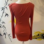 Venus Women's Rust Long Sleeve Top Photo 2