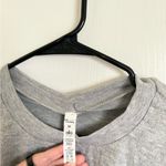 Alo Yoga  Gray Long Sleeve Cropped Shrug Sweater Photo 4