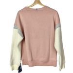 Champion Heritage Sherpa Sleeve Light Pink Crewneck Pullover M Photo 2