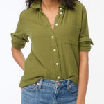 J.Crew Gauze Button Up Shirt Photo 0