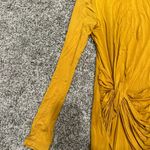 JLUXLABEL mustard ruched dress Photo 1