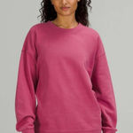 Lululemon perfectly oversized crew sweatshirt size 12 in pink lychee Photo 0