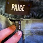 Paige Hoxton Ankle Peg Velvet Jeans Sea Blue High Rise Button Fly NWT Size 30 Photo 11