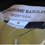 Katherine Barclay NWT Navy Blue Drawstring Shirt Dress Photo 7