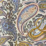 cupio Paisley Jewel Tone Boho Short Sleeve Tunic Top Women’s Size Medium Photo 5