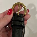 Coach  Vintage Y2k ladies black Leather Belt Small style 8400 western boho Photo 2