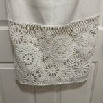 House of Harlow 1960 White Laser Cut Crotchet Top and Midi Skirt Size Large Photo 10