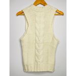 For Love & Lemons womens Keke Cable Knit Tank size 1X New Cream Photo 5