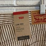 Levi's NWT Levi’s low pro jeans in neutral stripe Photo 1