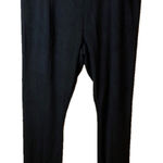 Simply Vera Vera Wang‎ Black Suede Feel Seam Middle Leg Size Medium Poly Spandex Photo 0