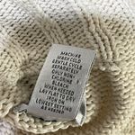 Chico's Sweater Jacket Full Zip Cream Size L Large Knit Mock Neck Size 2 Cotton Photo 6