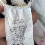 Blue and White Striped Sleeveless Relaxed Tank Top Size M Photo 7