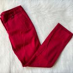 Red Dress Pants Size 2 Photo 1